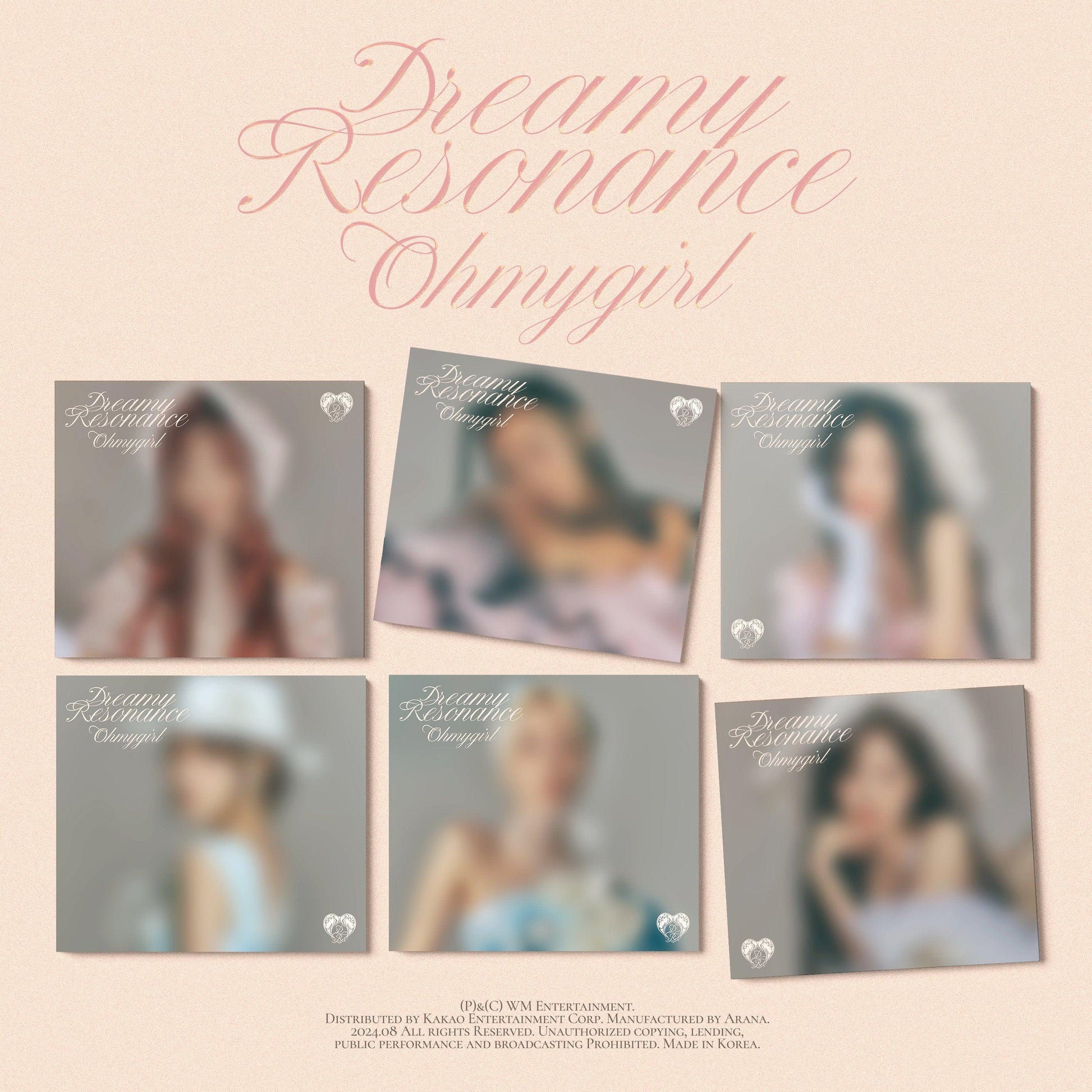 [PRE ORDER] OH MY GIRL- [DREAMY RESONANCE] (Digipack Ver.) - KAEPJJANG SHOP (캡짱 숍)