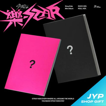 [PRE ORDER] Stray Kids - [樂-STAR] + (P.O.B JYP SHOP) - KAEPJJANG SHOP (캡짱 숍)