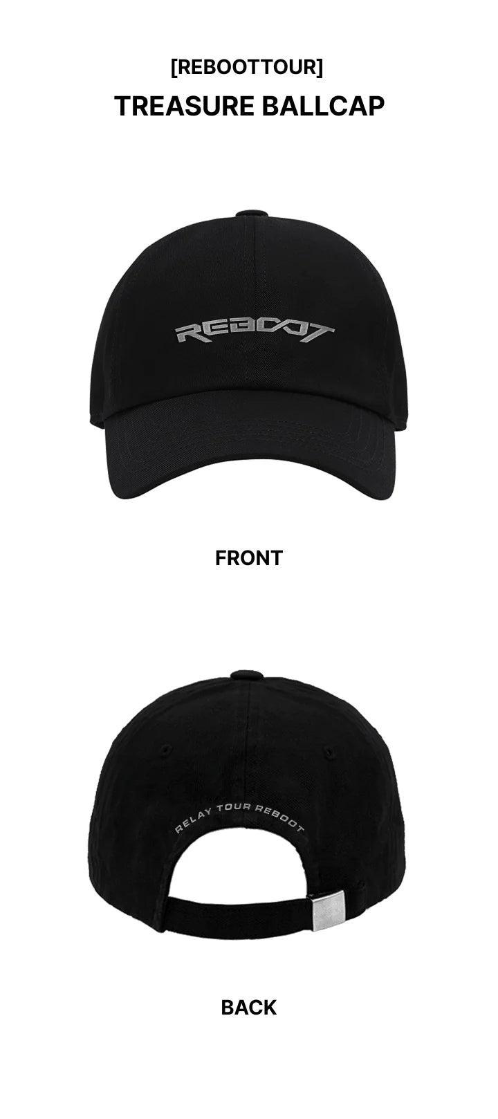 [PRE ORDER] TREASURE - [ REBOOTTOUR ] (Official MD) / Ball Cap - KAEPJJANG SHOP (캡짱 숍)