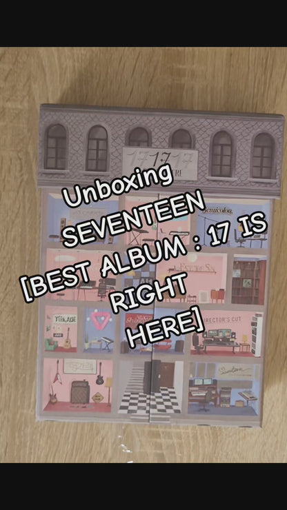 [UNBOXING] SEVENTEEN - [BEST ALBUM 17 IS RIGHT HERE] (HEAR Ver.)