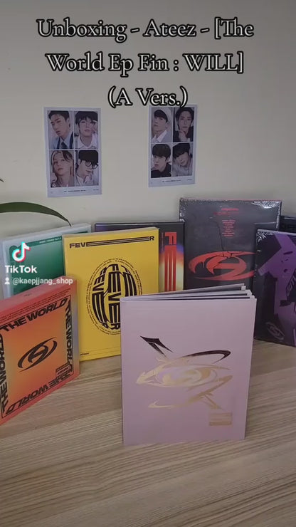 [UNBOXING] ATEEZ - [THE WORLD EP. FIN : WILL]  Version A