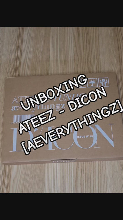 [UNBOXING] ATEEZ - DICON ISSUE N°18 [AEVERYTHINGZ] (YUNHO Ver.)
