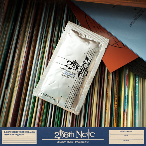 [PRE ORDER] CLOSE YOUR EYES -  [256th Note]  (DIGGING  Ver.) DH GLOBAL