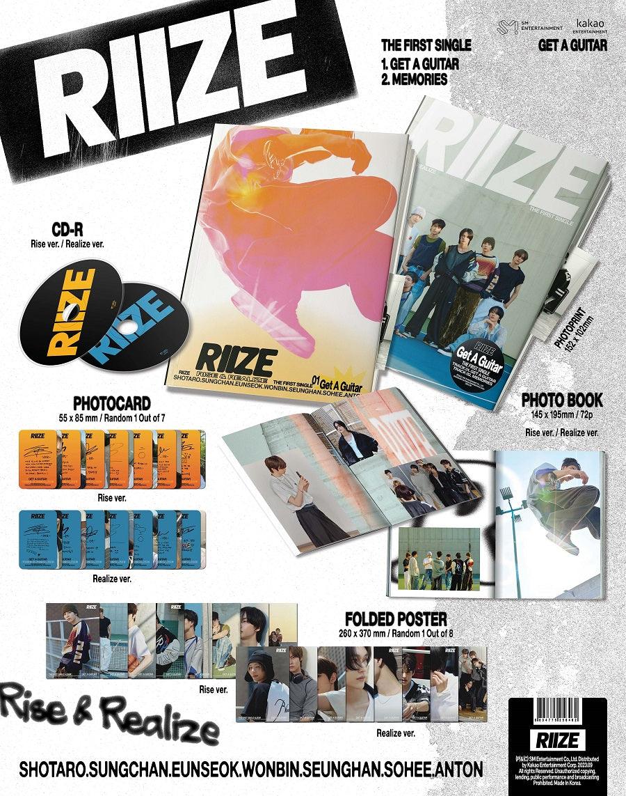 RIIZE - Single Album Vol.1 [GET A GUITAR] - KAEPJJANG SHOP (캡짱 숍)
