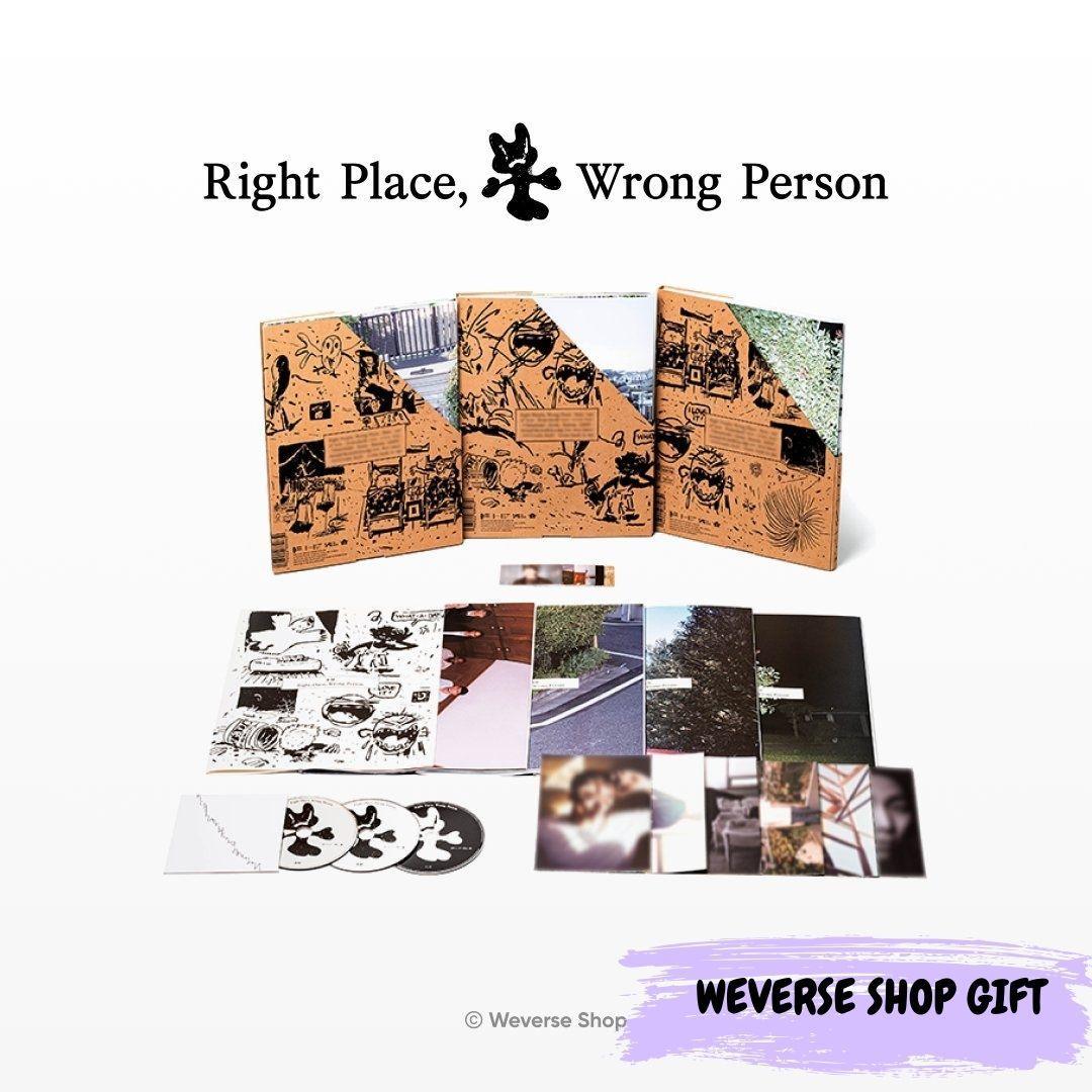 RM - [Right Place, Wrong People] (Standard Ver.) (P.O.B Weverse Shop Gift) - KAEPJJANG SHOP (캡짱 숍)