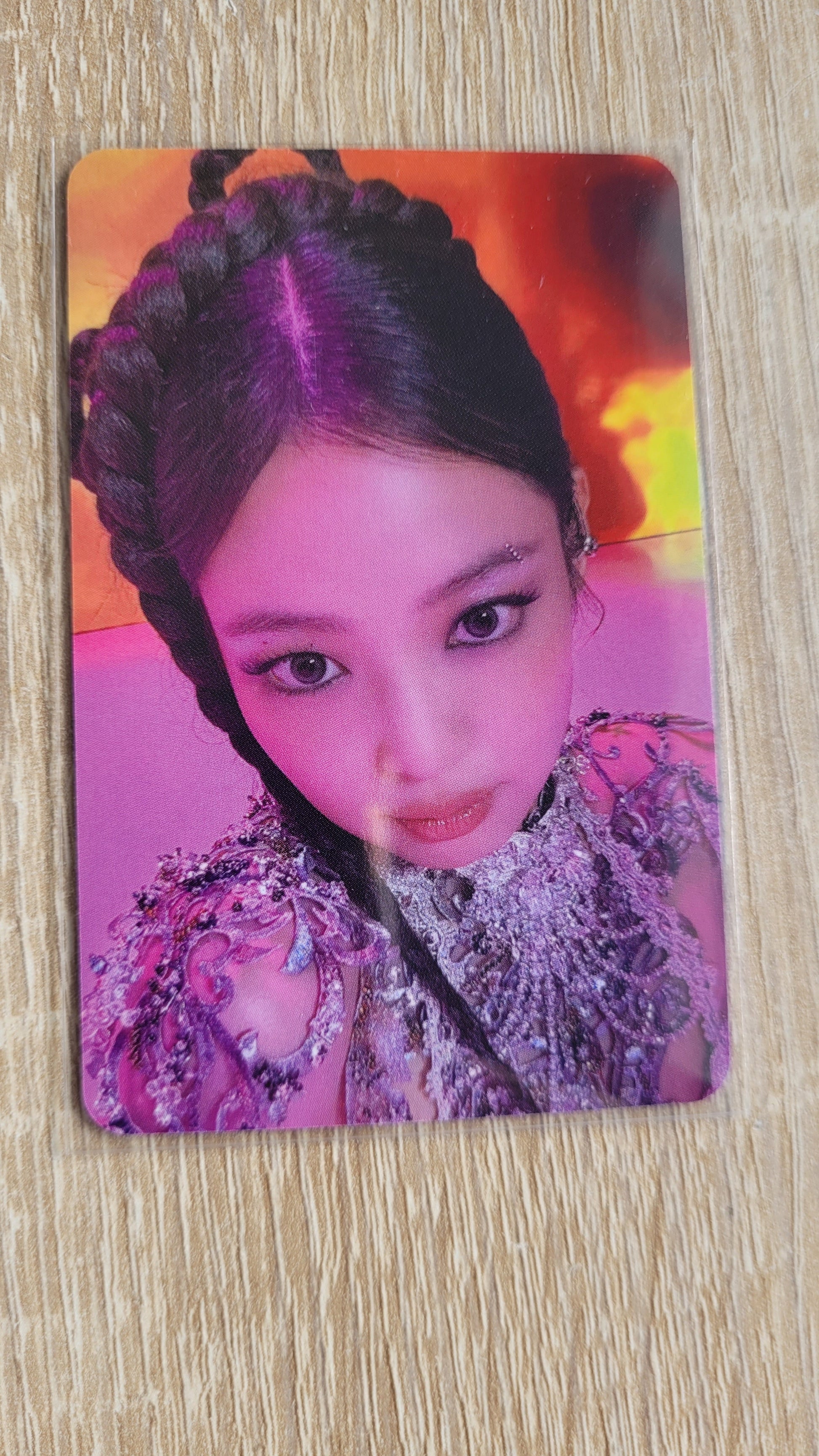 JENNIE - [RUBY] OFFICIAL PHOTOCARD POB APPLE MUSIC KAEPJJANG SHOP (캡짱 숍)