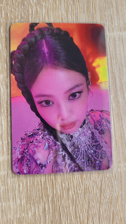JENNIE - [RUBY] OFFICIAL PHOTOCARD POB APPLE MUSIC KAEPJJANG SHOP (캡짱 숍)