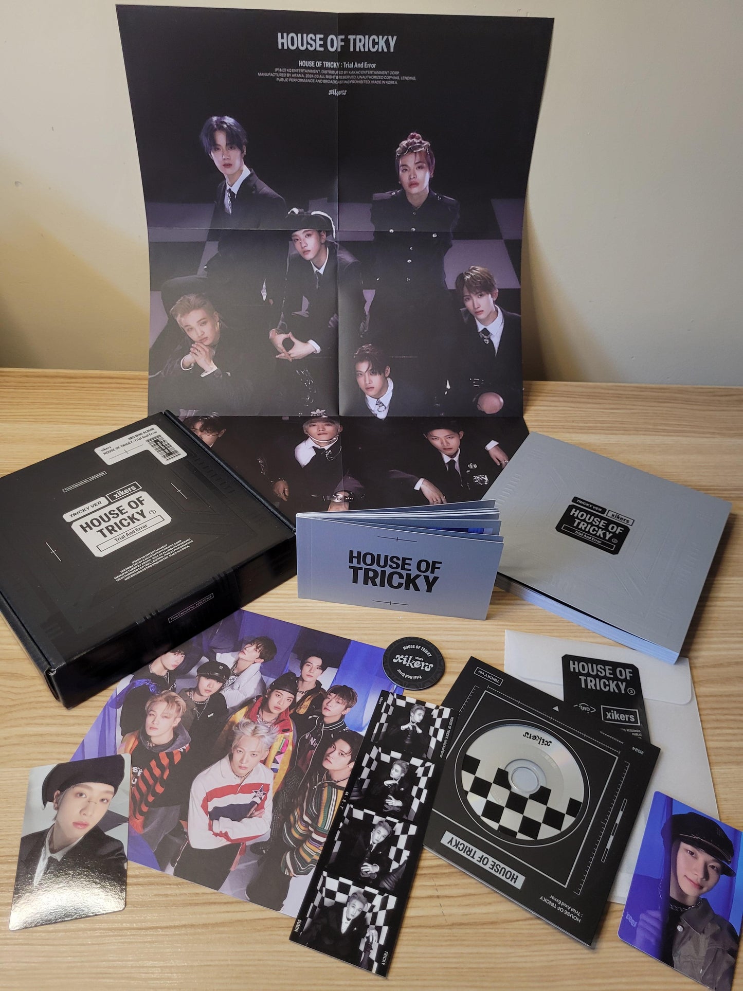 [UNBOXING] XIKERS - [HOUSE OF TRICKY : TRIAL AND ERROR] (TRICKER Vers.) - KAEPJJANG SHOP (캡짱 숍)