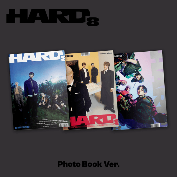 SHINee - Album Vol.8 [HARD] (Photobook Ver.) - KAEPJJANG SHOP (캡짱 숍)