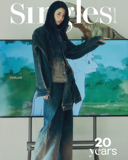 SINGLES MAGAZINE ( 2004 September Issue) Cover : LE SSERAFIM - KAEPJJANG SHOP (캡짱 숍)