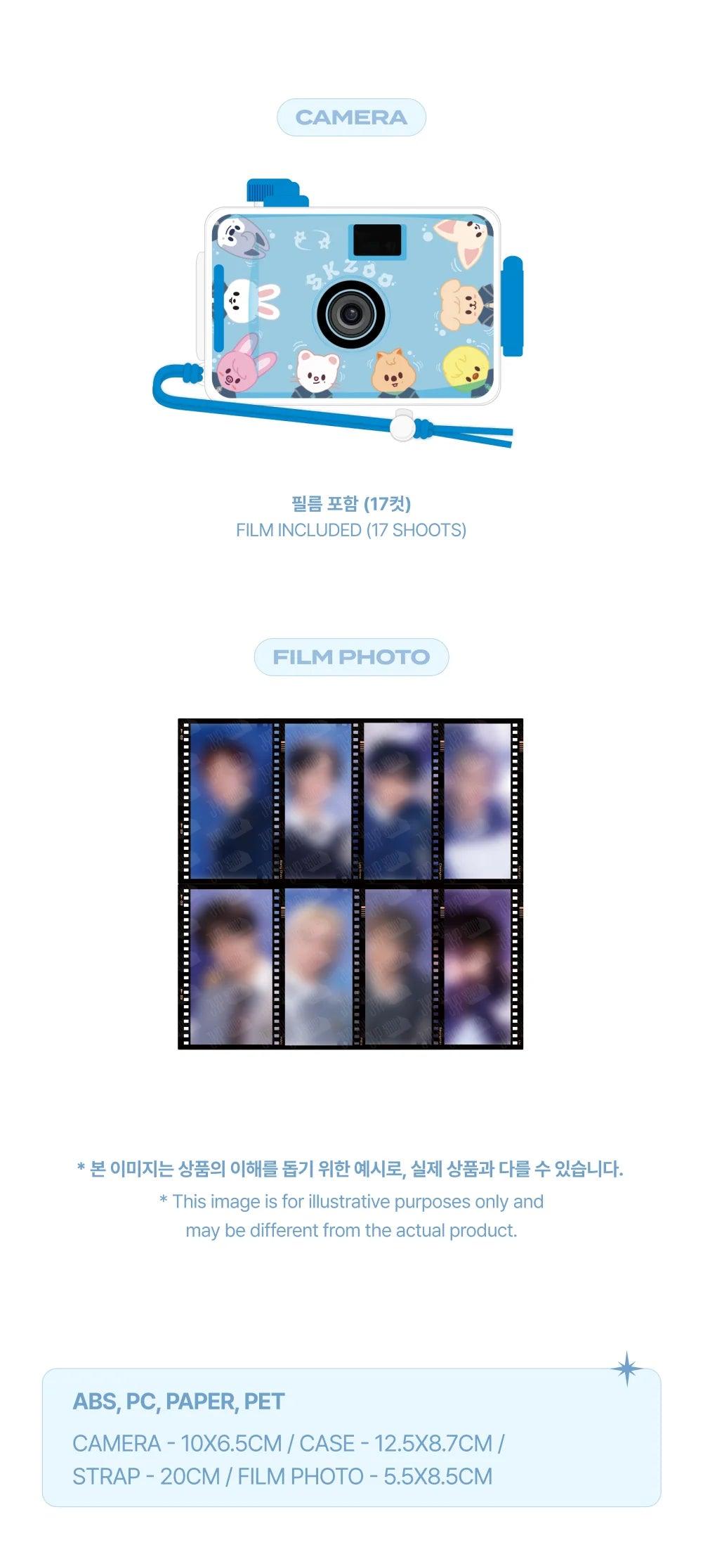 STRAY KIDS - SKZ'S MAGIC SCHOOL BUSAN (Official MD) / WATERPROOF CAMERA SET - KAEPJJANG SHOP (캡짱 숍)