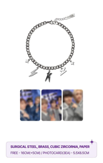 STRAY KIDS - SKZ'S MAGIC SCHOOL (Official MD) : BRACELET CHARM - KAEPJJANG SHOP (캡짱 숍)