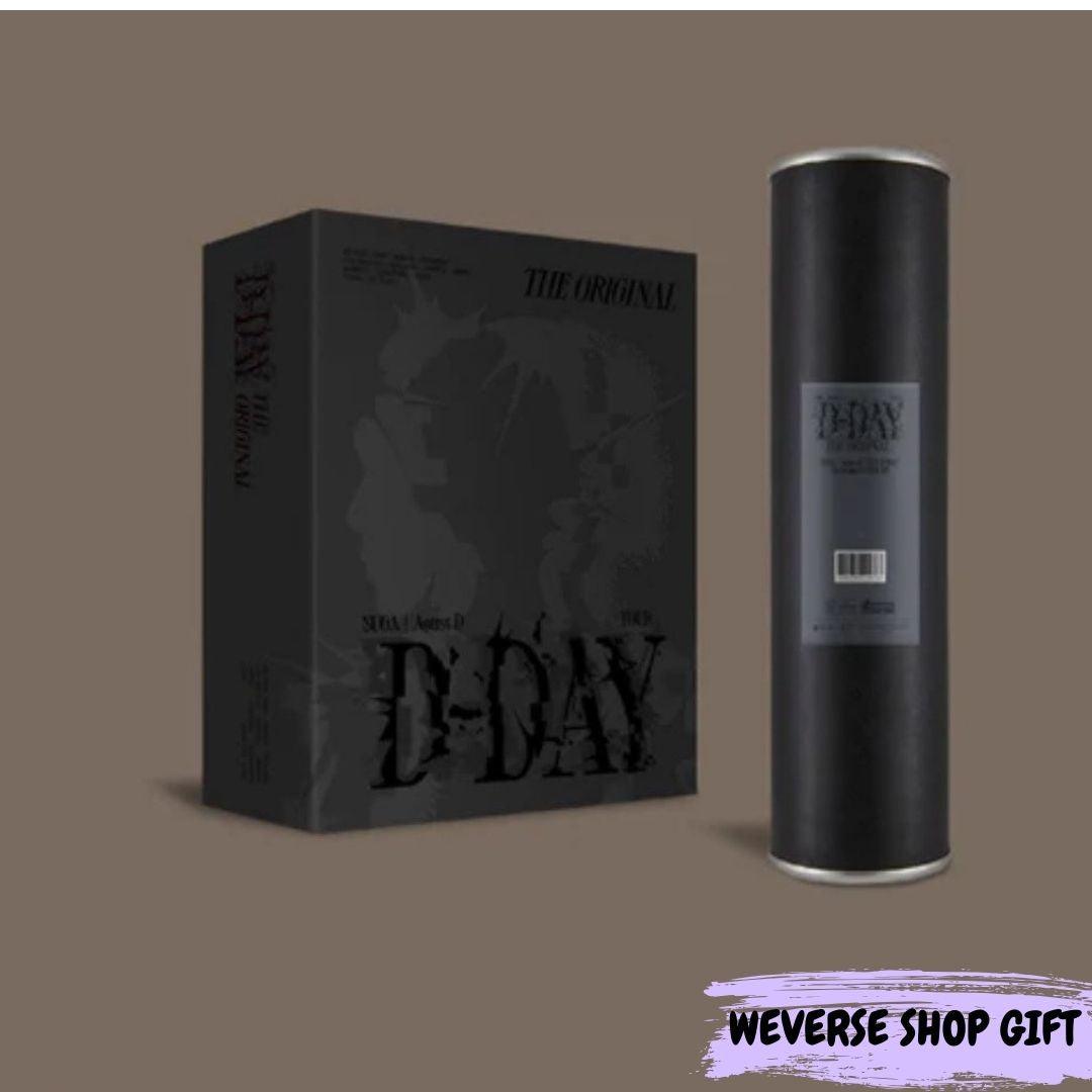 SUGA / AGUST D - [D-DAY THE ORIGINAL] + POSTER SET (WEVERSE SHOP GIFT Vers.) - KAEPJJANG SHOP (캡짱 숍)