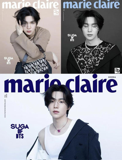 SUGA (BTS) - COVER MARIE CLAIRE - MAY 2023 - KAEPJJANG SHOP (캡짱 숍)