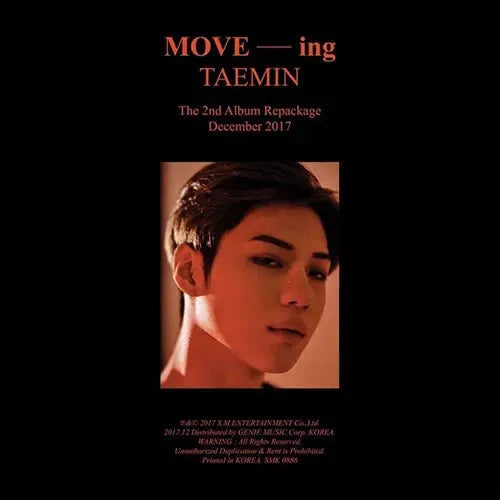 TAEMIN - Album Repackage  Vol. 2 [MOVE-ing] KAEPJJANG SHOP (캡짱 숍)