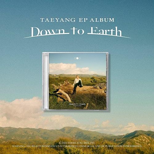 TAEYANG (BIGBANG) - EP Album [DOWN TO EARTH] - KAEPJJANG SHOP (캡짱 숍)