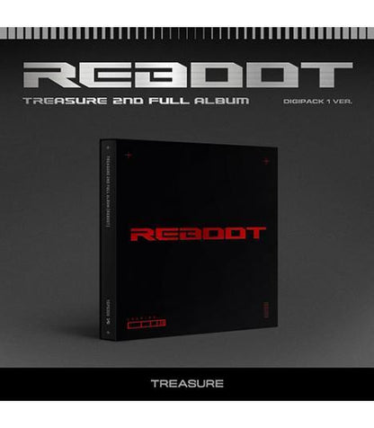 TREASURE - Album Vol.2 [REBOOT] (Digipack Vers.) - KAEPJJANG SHOP (캡짱 숍)