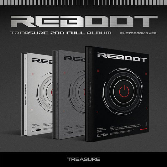 TREASURE - Album Vol.2 [REBOOT] (Photobook Vers.) - KAEPJJANG SHOP (캡짱 숍)