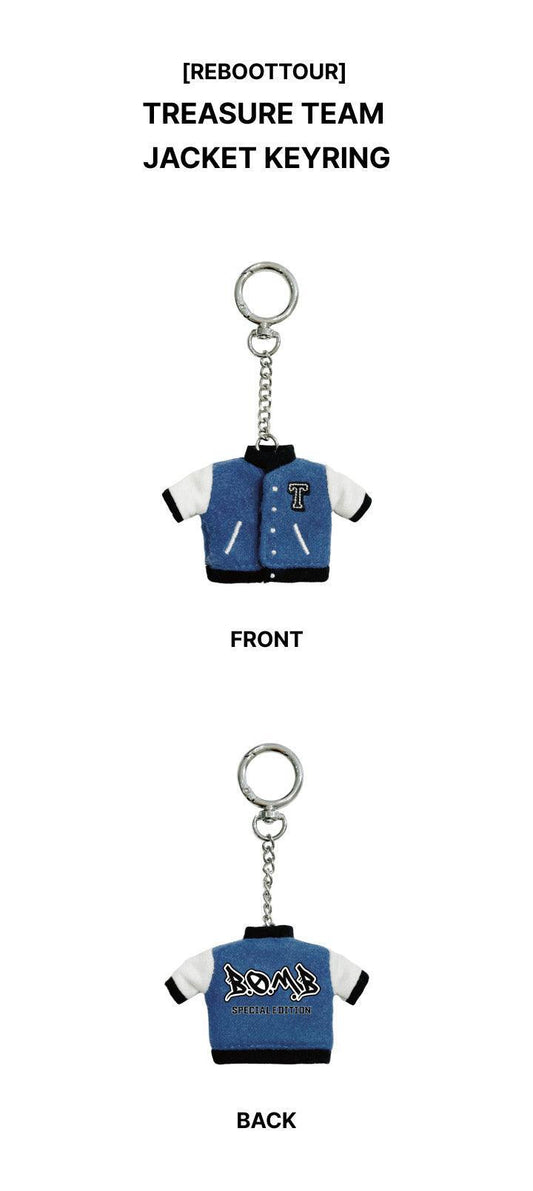 [TREASURE - [ REBOOTTOUR ] (Official MD) / Jacket Keyring - KAEPJJANG SHOP (캡짱 숍)