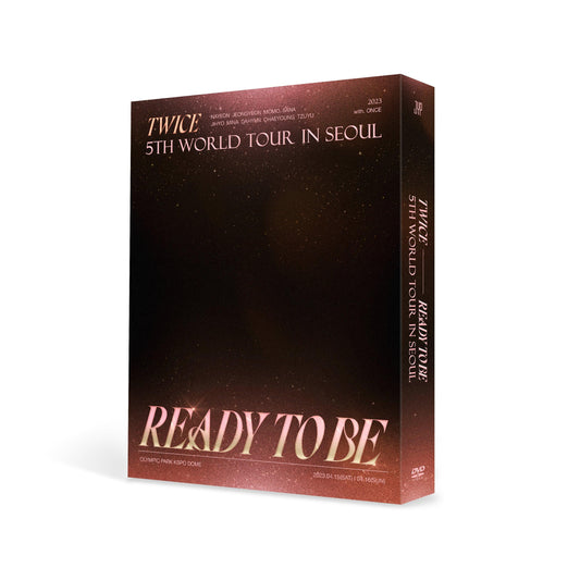 TWICE - 5TH WORLD TOUR [READY TO BE] in SEOUL (DVD Ver.) - KAEPJJANG SHOP (캡짱 숍)