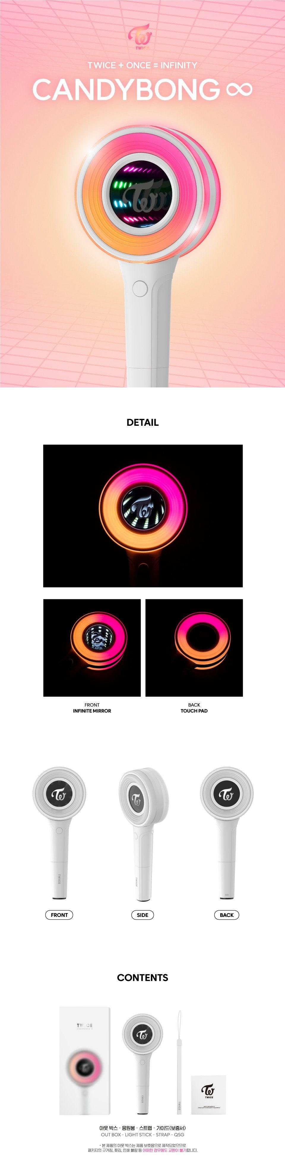TWICE - OFFICIAL LIGHT STICK V.2 [CANDYBONG ∞]