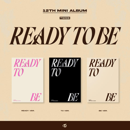 TWICE - Mini Album Vol. 12 [READY TO BE] - KAEPJJANG SHOP (캡짱 숍)