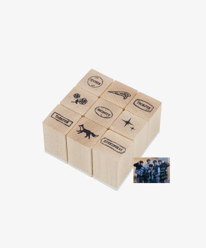 TXT - Minisode 3 : TOMORROW (Official MD) / WOODEN STAMP SET - KAEPJJANG SHOP (캡짱 숍)