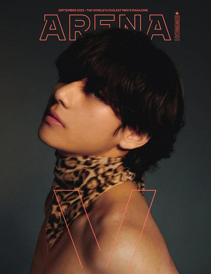 V(BTS) - ARENA HOMME COVER (Sept 2023.) - KAEPJJANG SHOP (캡짱 숍)