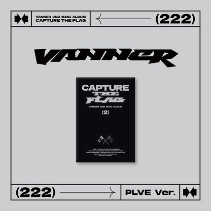 VANNER - Mini Album Vol.2 [CAPTURE THE FLAG] (PLVE Vers.) - KAEPJJANG SHOP (캡짱 숍)