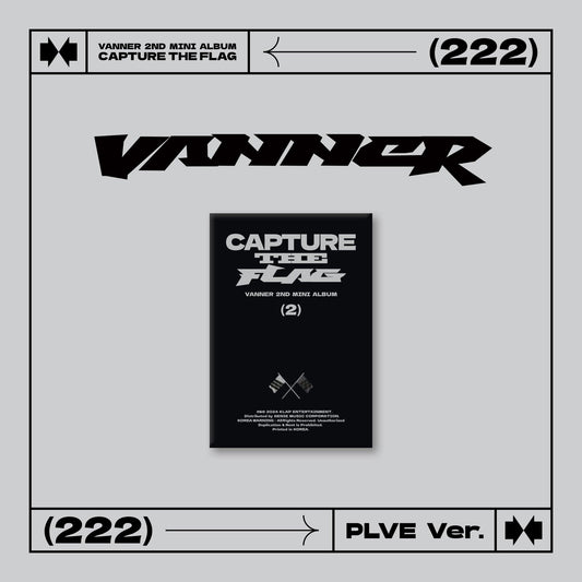 VANNER - Mini Album Vol.2 [CAPTURE THE FLAG] (PLVE Vers.) - KAEPJJANG SHOP (캡짱 숍)