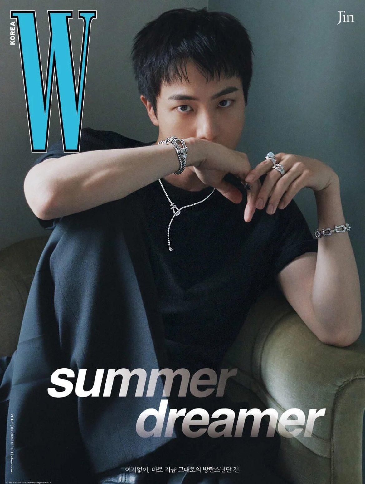 W KOREA MAGAZINE ( Volume 7) / Cover : Jin - KAEPJJANG SHOP (캡짱 숍)