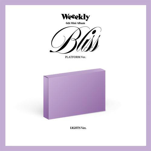 WEEEKLY - [BLISS] (Platform Ver.) - KAEPJJANG SHOP (캡짱 숍)