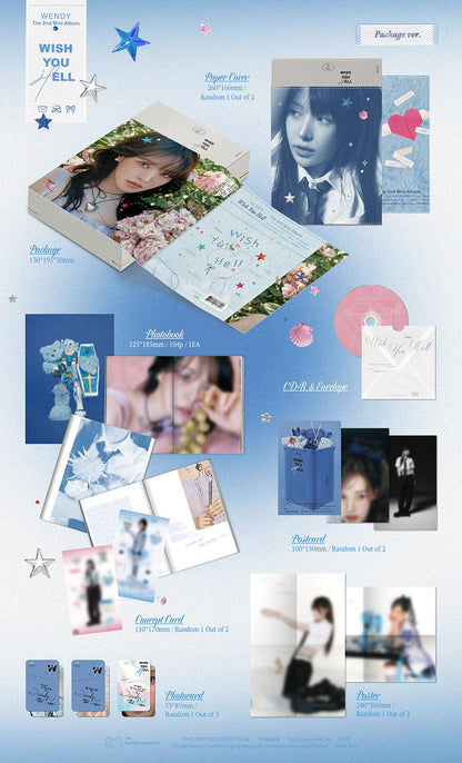 Wendy (Red Velvet) - [Wish You Hell] (Package Ver.) - KAEPJJANG SHOP (캡짱 숍)