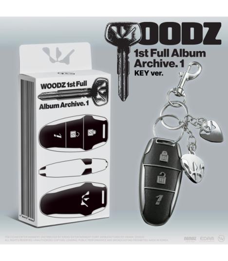 [PRE ORDER] WOODZ - [ARCHIVE.1]  (KEY Ver.) KAEPJJANG SHOP (캡짱 숍)