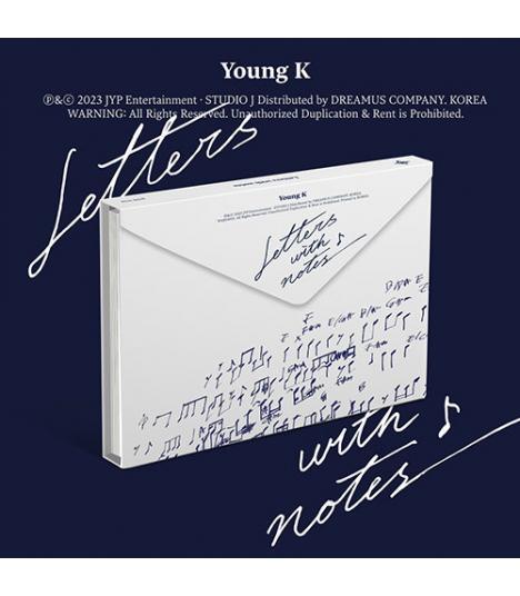 Young K (DAY6) - [LETTERS WITH NOTES] - KAEPJJANG SHOP (캡짱 숍)