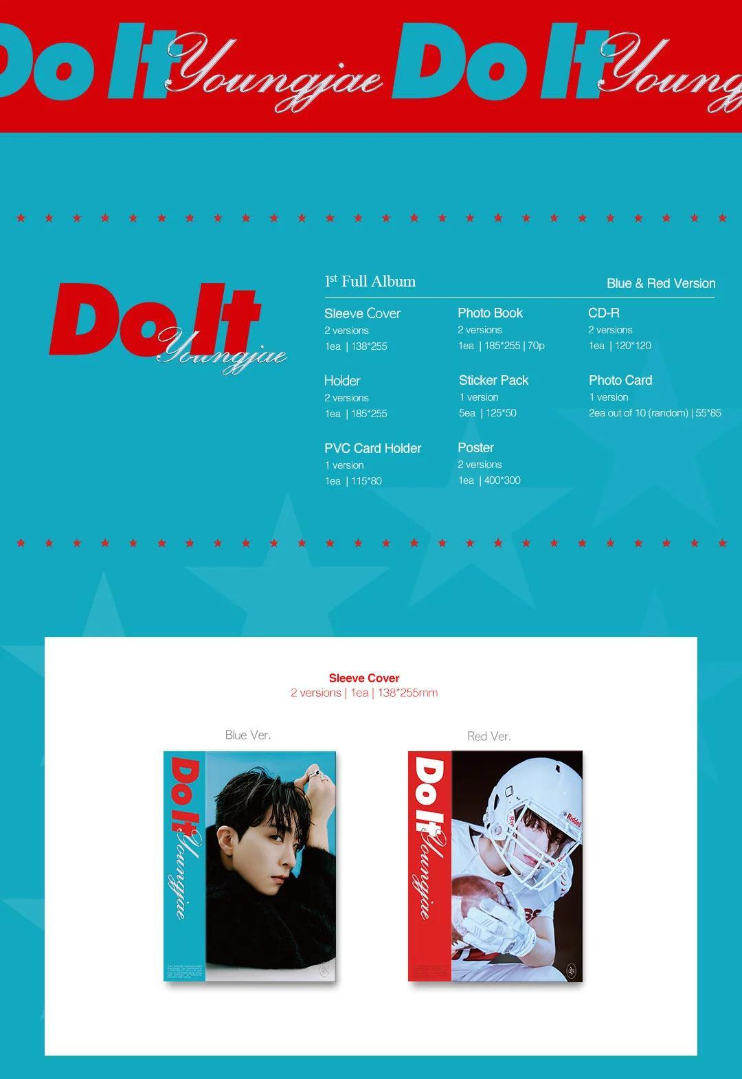 YOUNGJAE - Album Vol.01 (GOT7)- [DO IT] - KAEPJJANG SHOP (캡짱 숍)