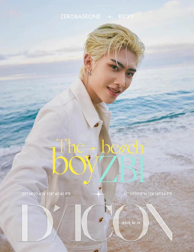 (PRE ORDER] ZEROBASEONE - DICON ISSUE N°15 (The beach boy ZB1) - KAEPJJANG SHOP (캡짱 숍)