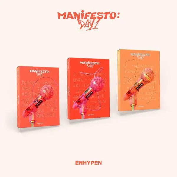 ENHYPEN - Mini Album Vol.3 [MANIFESTO: DAY 1] - KAEPJJANG SHOP (캡짱 숍)