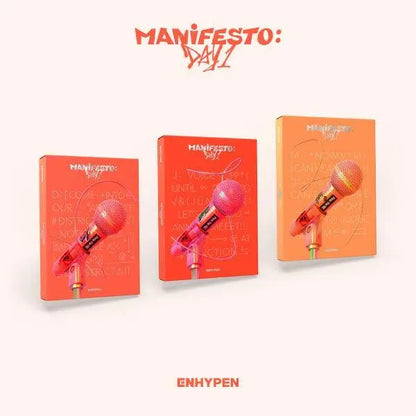 ENHYPEN - Mini Album Vol.3 [MANIFESTO: DAY 1] - KAEPJJANG SHOP (캡짱 숍)