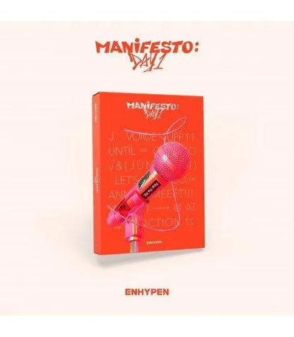 ENHYPEN - Mini Album Vol.3 [MANIFESTO: DAY 1] - KAEPJJANG SHOP (캡짱 숍)