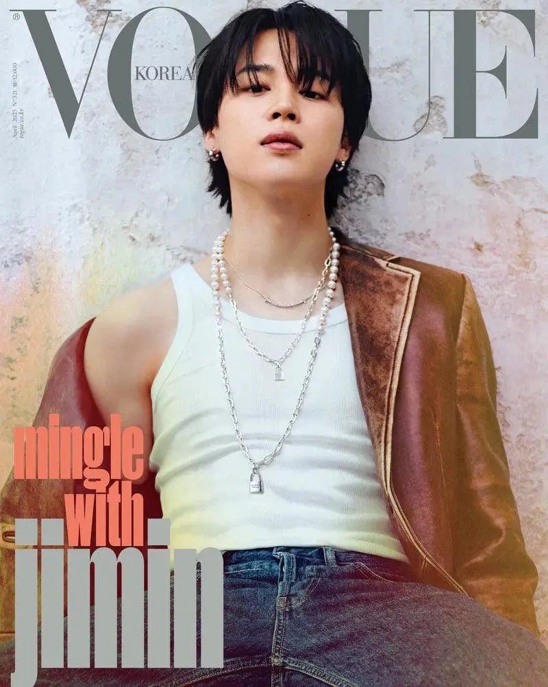 JIMIN (BTS) - COVER VOGUE AVRIL 2023 [MAGAZINE] - KAEPJJANG SHOP (캡짱 숍)