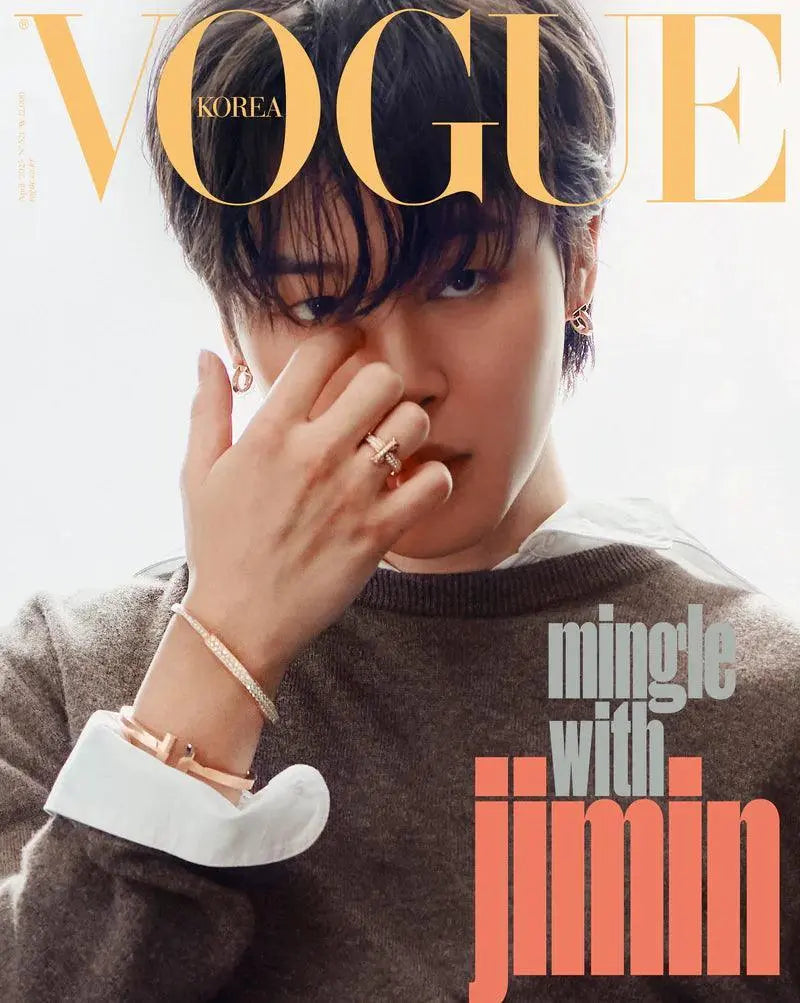 JIMIN (BTS) - COVER VOGUE AVRIL 2023 [MAGAZINE] - KAEPJJANG SHOP (캡짱 숍)