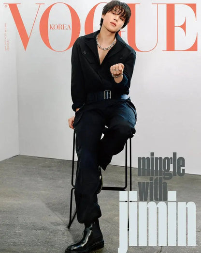 JIMIN (BTS) - COVER VOGUE AVRIL 2023 [MAGAZINE] - KAEPJJANG SHOP (캡짱 숍)