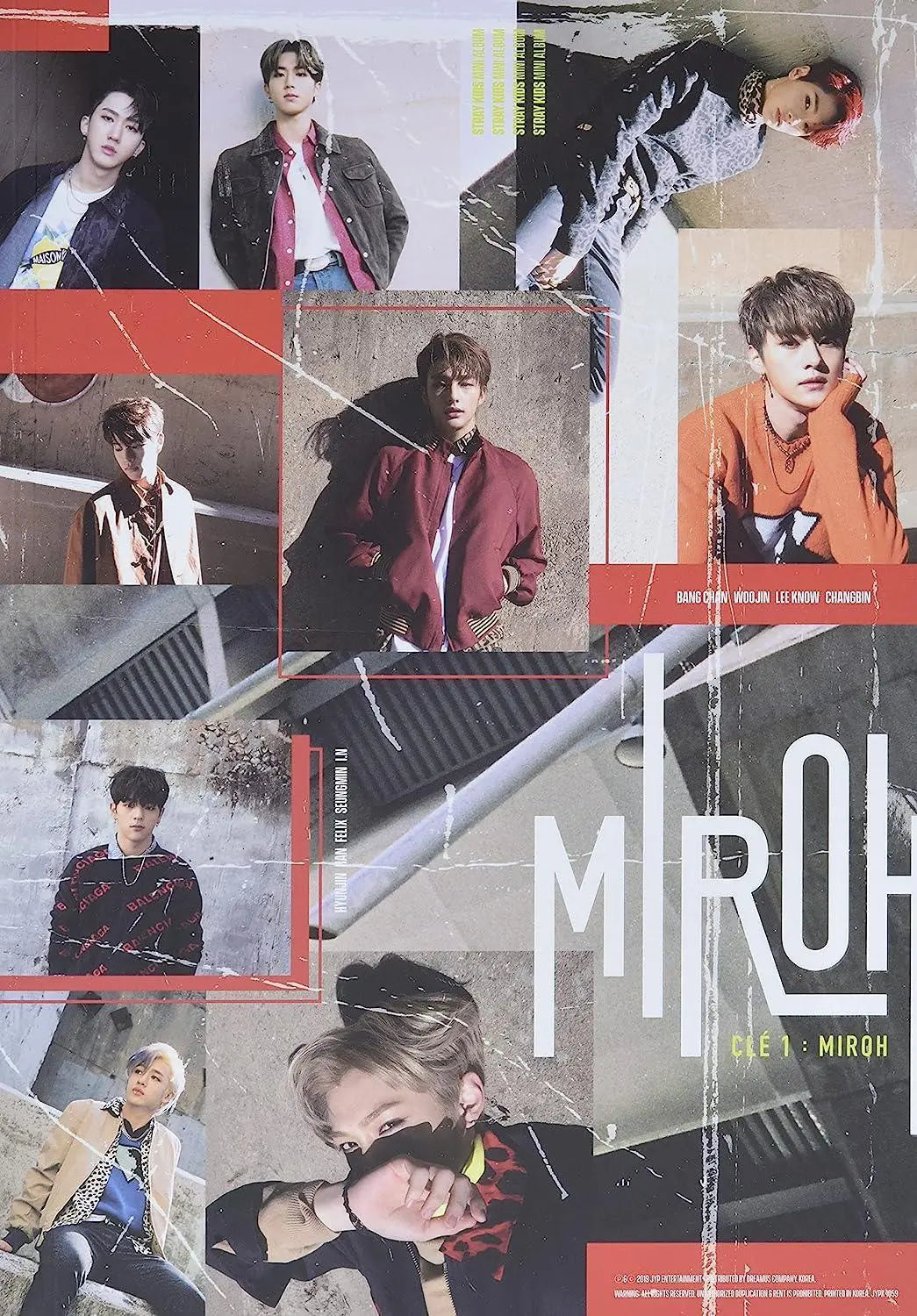 STRAY KIDS - [Clé 1 : MIROH] - KAEPJJANG SHOP (캡짱 숍)