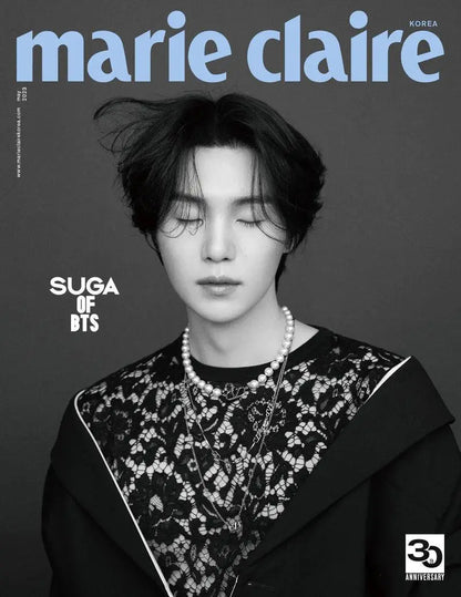 SUGA (BTS) - COVER MARIE CLAIRE - MAY 2023 - KAEPJJANG SHOP (캡짱 숍)