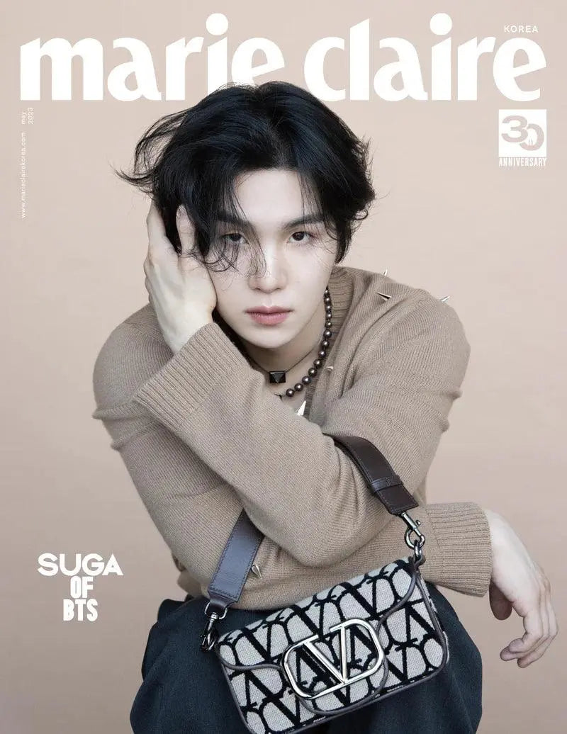 SUGA (BTS) - COVER MARIE CLAIRE - MAY 2023 - KAEPJJANG SHOP (캡짱 숍)