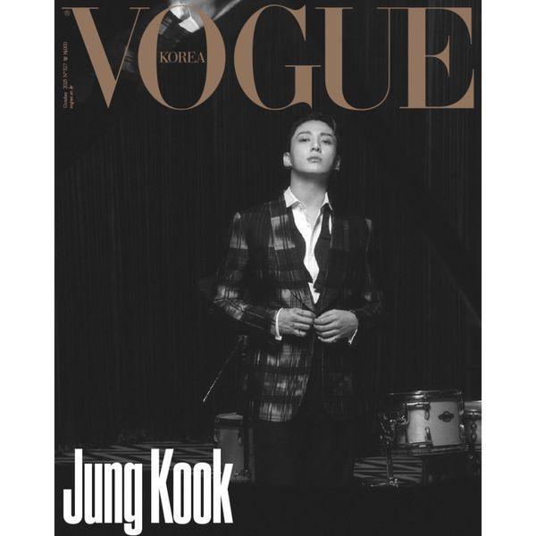 [PRE ORDER] JUNGKOOK (BTS) - COVER VOGUE KOREA MAGAZINE (October 2023) - KAEPJJANG SHOP (캡짱 숍)