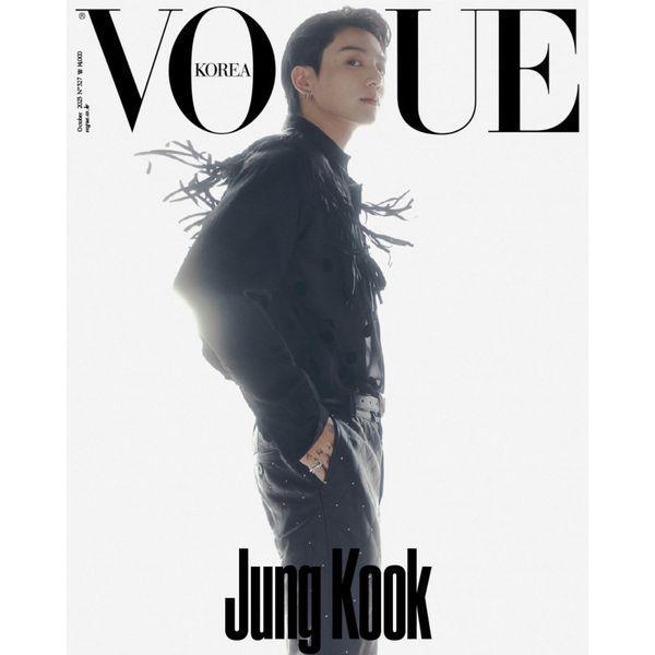 [PRE ORDER] JUNGKOOK (BTS) - COVER VOGUE KOREA MAGAZINE (October 2023) - KAEPJJANG SHOP (캡짱 숍)