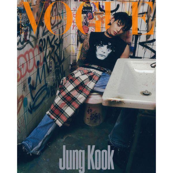 [PRE ORDER] JUNGKOOK (BTS) - COVER VOGUE KOREA MAGAZINE (October 2023) - KAEPJJANG SHOP (캡짱 숍)