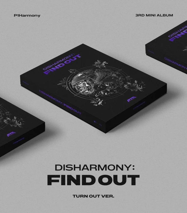 P1Harmony - 3rd Mini Album [DISHARMONY : FIND OUT] - KAEPJJANG SHOP (캡짱 숍)